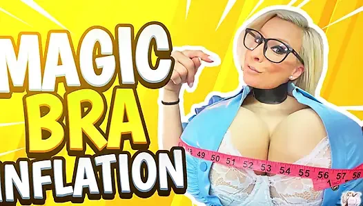 Sihirli sütyen şişirme, büyük göğüslerim olduğu için çok mutluyum! Sütyen oluşturma projelerinde çalışmayı seviyorum