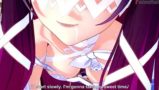Columbina blowjob - Genshin Impact
