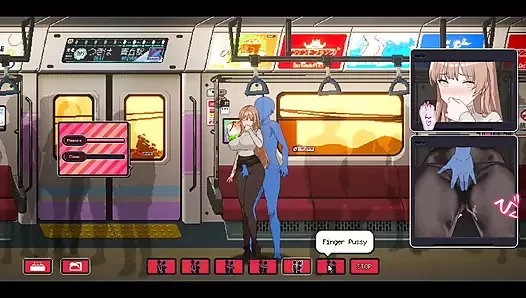 Yaramaz karşılaşmalarda tombul yetişkin mağaza görevlisi - tutkulu ön sevişme, halka açık tren eylemi, solo zevk sahnesi ve aşırı seks