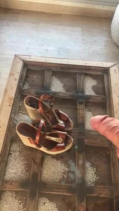 Cum On Neighbors High Heels Sandals