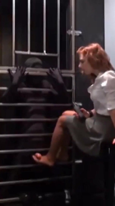 Must-share moment from "Lady warden disciplines prisoner in her private torture cell"