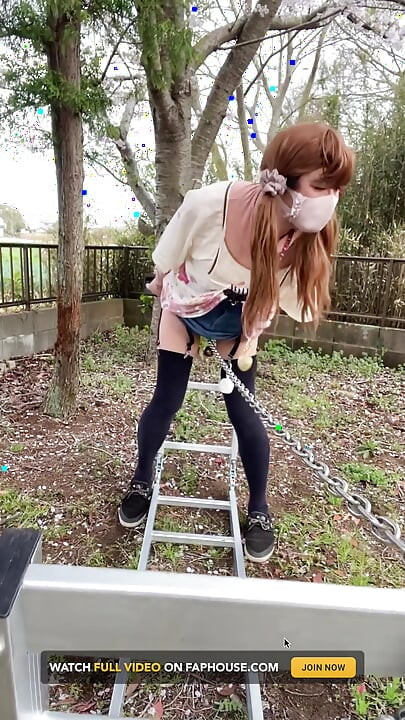 No. 167 Tack's Pussy Chain Crossing: Being Myself on the Ladder
