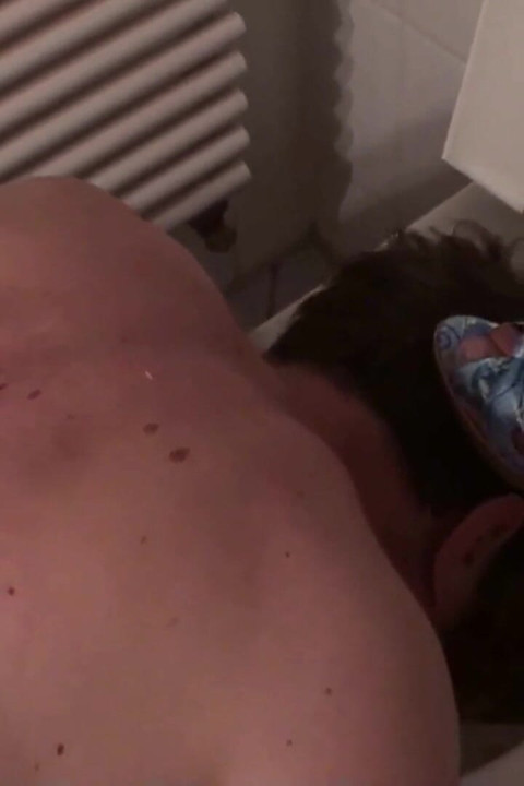 Pizza seasoned with her piss