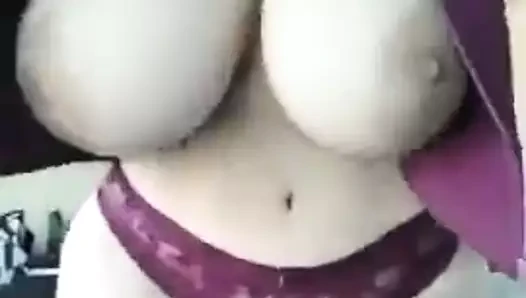 Purple lingerie