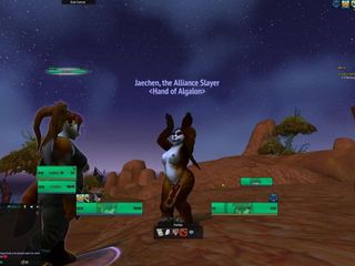 Wow Pandaren melancap seperti si jalang yang betul