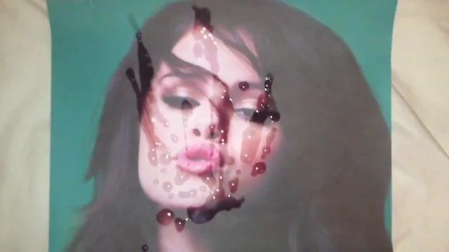 Selena Gomez cum tribute