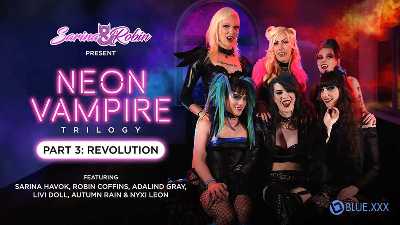 SARINAANDROBIN - Neon Vampire Trilogy Part 3 - REVOLUTION