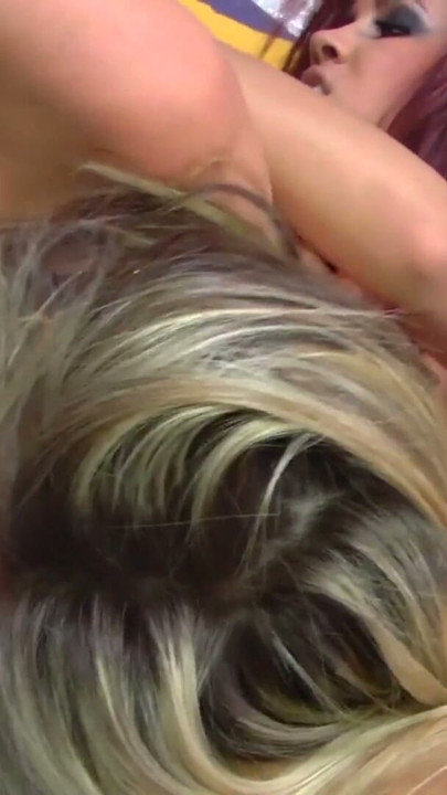 Lesbians share the cumshot and swap it back and forth | Clip 1