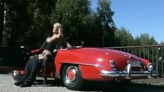German Wife goes for a test drive