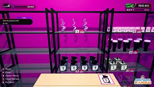 Love Shop Simulator oyunu bölüm 1 - kendi dükkan işimi kuruyorum