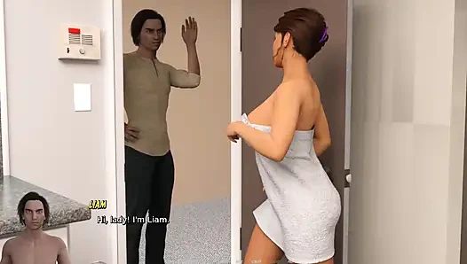 Ateşli evli kadın Ashley: karısı komşu ve kocası bölüm 24