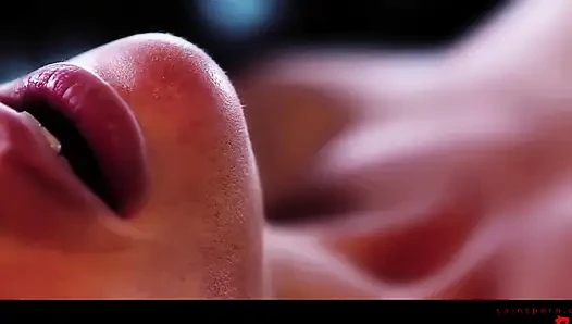 Schönheit Mit Dunklen Haaren Gibt Einen Blowjob Und Wird Tief Gefickt