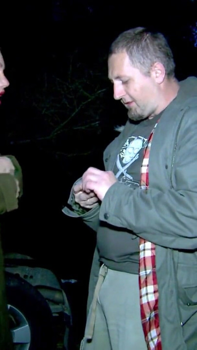 Night Fucking outdoor huge tits babe Clanddi Jinkcego with peeing | Clip 1