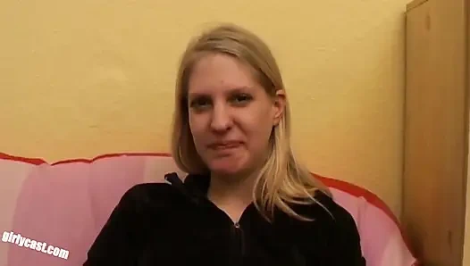 Teen Kati's First BBC While Her Boyfriend Is Watching