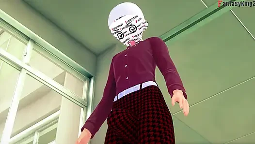 I almost fucked Teacher Rossweisse but ended up residing a bj from Kuroka - DXD NTR Madness