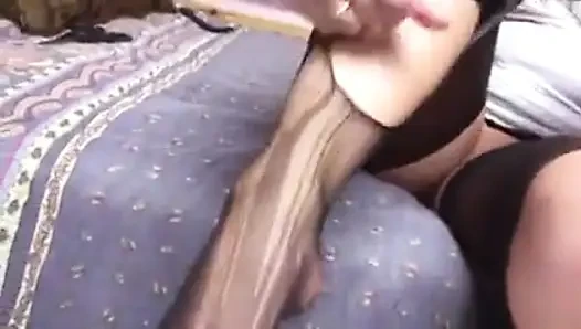 Sexy blonde bends over and shows her tight pussy and ass