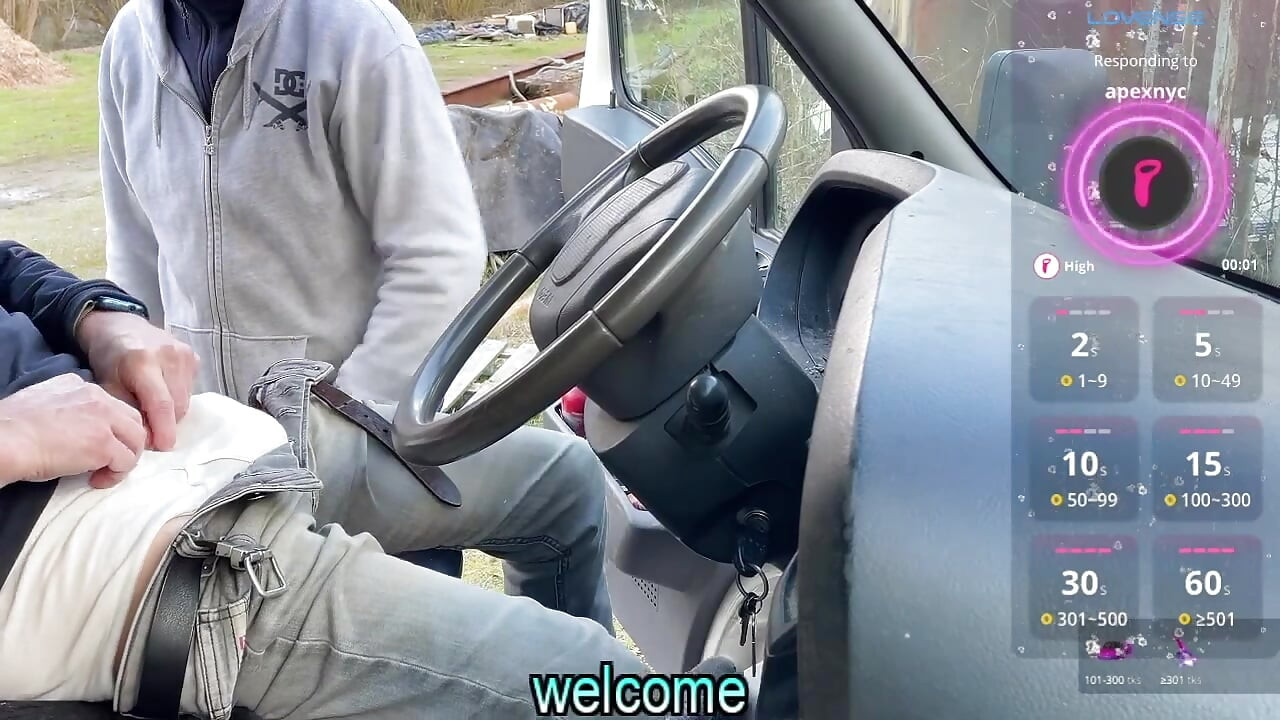 Megmutatja a nagy dudoromat a teherautómban - végül keményen