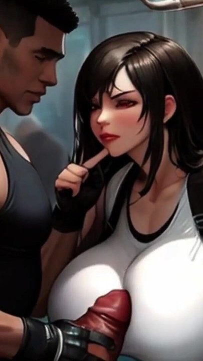 Tifa's Irresistible Tits Get Felt & Fucked On The Midgar Train | Clip 1