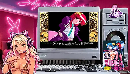 Playing the Hentai game "Viper GTS"