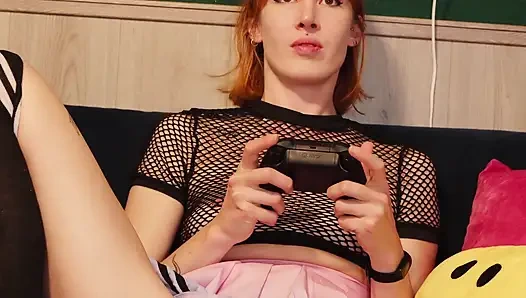Intense Orgasm and Hard Fucked While Playing Palworld