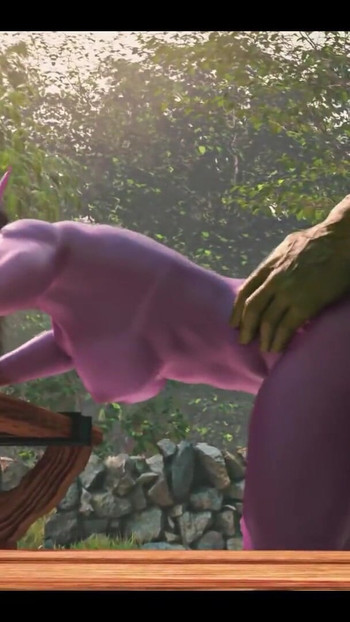 Emotivan trenutak iz "World of Lewdcraft: Animated Adventure""
