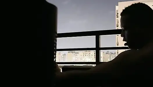 My stepbrother throws his huge load of cum on my face -amateur couple- nysdel