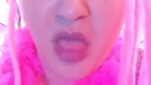 Try to cum on my tongue try to time it and hit my tongue with your cummies
