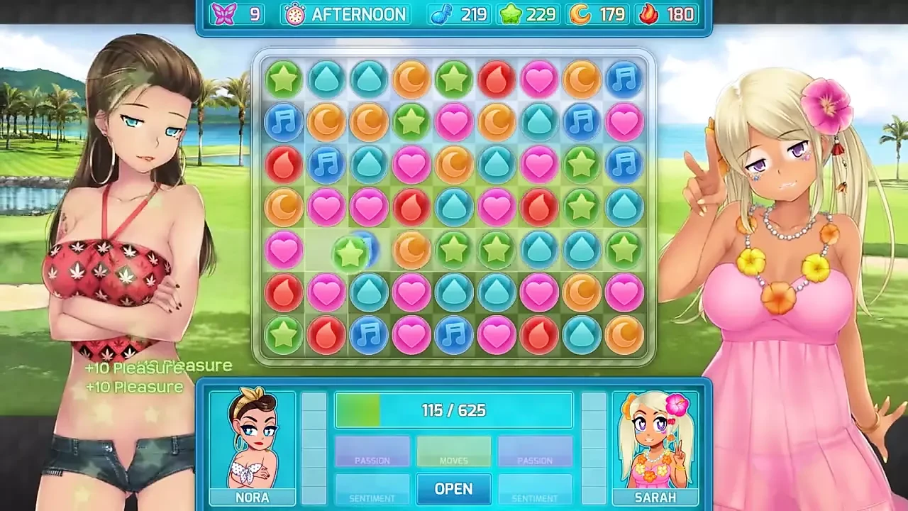 Huniepop 2 - Double Date - Part 10 Pussy Licking Art by Loveskysan