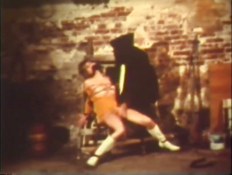 ¡Una rara loca escena bdsm vintage!