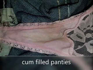 brought home cum filled panties