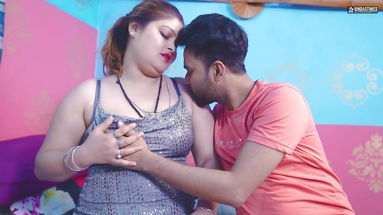 Desi Bold & Horny Step Mom shares Bed with Her Two Step Sons at Same Time  Threesome  ( Hindi Audio )