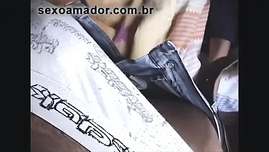 Sie mag es, meinen schwanz zu lutschen