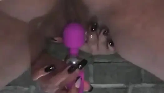 Video Found!! Young Latina Plays with Her Tits and Her Pussy