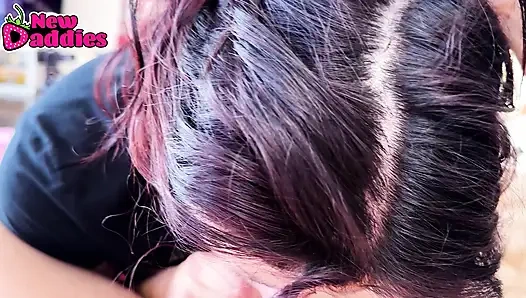 Nikki knightly nyepong kontol pov