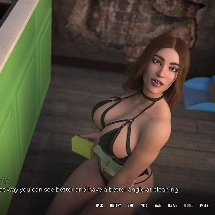 Keselamatan- Luna Membersihkan Apartmen Old Pervert Gary