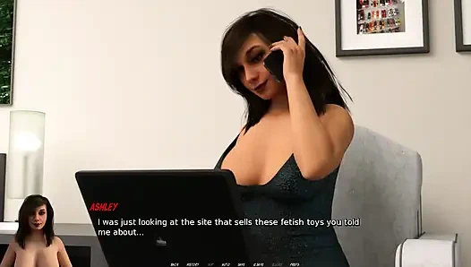 Ashley: ibu rumah tangga yang ditinggalin pria tua dengan peler biru di ruangan sauna ep 25