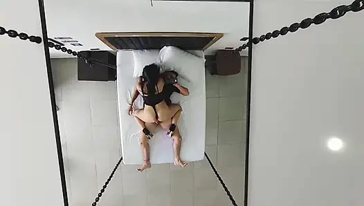 FINAL PART beautiful latina loves to make love.. she gives her ass and lets it fill with milk