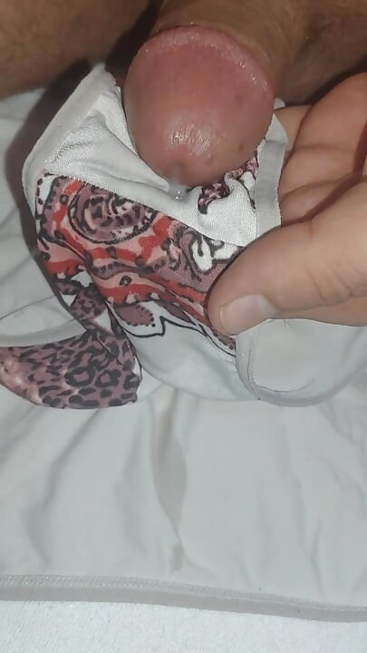 I Ejaculate Into the Panties My Wife Is Going to Wear While She Is in the Bathroom.