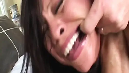 Brunette Babe Fingered Hard to Explosive Orgasm by BBC