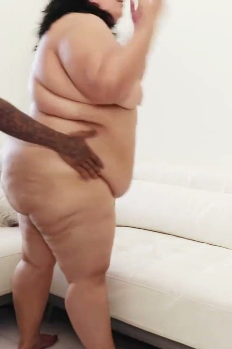 BBW Latina Breana Khalo Gets a BBC Pounding for Dinner