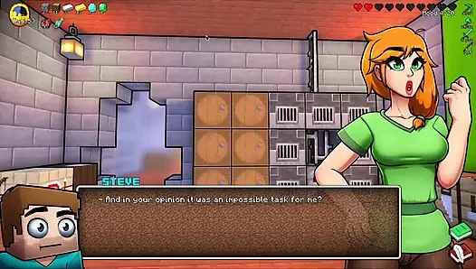 Parodi minecraft sange - alex ngocok kontol terbaik yang pernah ada sama Steve untuk cowok zamrud