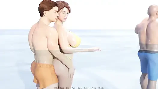 Awam orta yaşlı seksi kadın amelie - bölüm 11 - gavat plajından park yerinde yakalanmaya doruk noktası