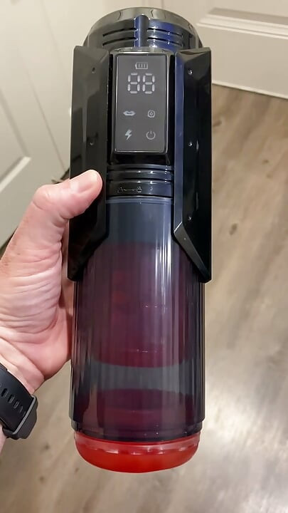 Recenzija Gatling igračke i POV demo sa tri ejakulacije!