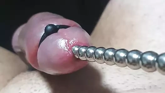 Austrian porn video – Big white cock pumped and rod inserted until he cums