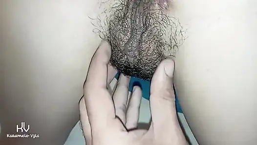 I Fucked My Stepdaughter's Hairy Pussy While She Was Studying