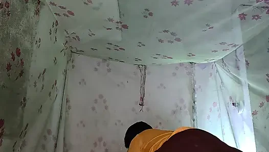 After a long time hard sex with loud moaning with Virgin college girl