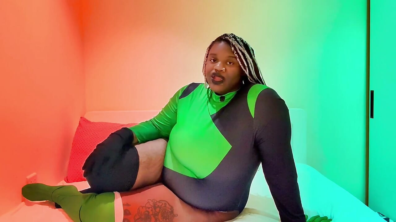 Ebony Shego Drains Your Balls and Your Wallet