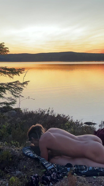 Outdoor Sex by the Water - Rosyskye