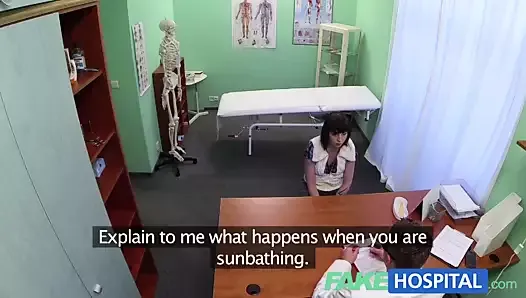 FakeHospital Doctor solves patients depression through oral