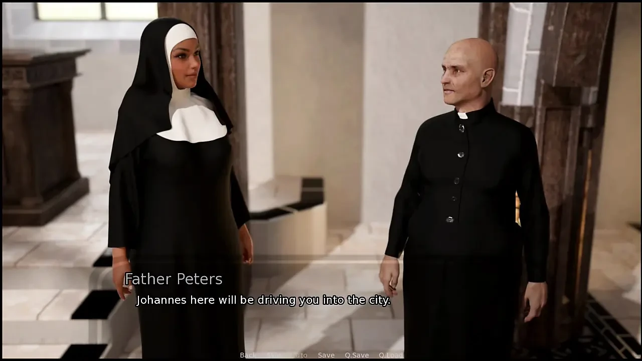 Grandmas house - Johannes took Nun Maria home